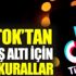 ﻿Tiktok'tan 18 yaş altı için yeni kurallar