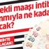 SSK SGK ve Bağkur emekli maaşı intibak sonrası kaç para zamlı olacak? 24 Aralık emekliye intibak paketi müjdesi!
