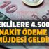 Emeklilere 4.500 TL nakit ödeme müjdesi geldi! SGK SSK ve Bağ-kur’luların gözü kulağı bu gelişmedeydi
