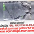 Karakol basmaya gelen PKK'lıların vurulma anı Karakol basmaya gelen PKK'lıların vurulma anı