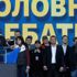 Ukrayna'da başkan adayları kozlarını statta paylaştı