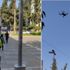 Drone tespit etti, yayalara ceza yağdı Drone tespit etti, yayalara ceza yağdı