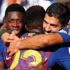 Barcelona'ya üç dakika yetti