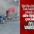 Van'da Türk bayrağını çöpten çıkarıp asan çocuklar