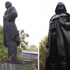 Ukrayna'da Lenin heykelini Darth Vader'a dönüştürdüler