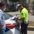 Antalya'da 69 sürücüye ceza 'havadan' geldi Antalya'da 69 sürücüye ceza 'havadan' geldi