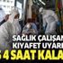 Sağlık çalışanlarına kıyafet uyarısı! "Virüs 4 saat kalabilir"