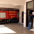 Oy kullanmak için herkes okula onlar itfaiyeye koştular