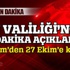 Van Valiliği'nden son dakika açıklaması!