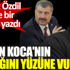 ﻿Yılmaz Özdil sadece bir cümle yazdı. Bakan Fahrettin Koca'nın yaptığını yüzüne vurdu