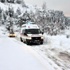 Kardan Kapanan Köy Yolu Açıldı, Hastaneye Kaldırıldı