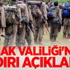Şırnak Valiliği'nden saldırı açıklaması