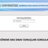 AÖF sınav sonuçları açıklandı! AÖF sınav sonuçları sorgulama ekranı