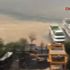 Dolmabahçe'de kara ile deniz birleşti Dolmabahçe'de kara ile deniz birleşti