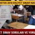 Ehliyet sınav 2018 soruları ve yorumları nasıl 4 Ağustos 2018 ehliyet sınav soru cevapları kolay mıydı zor muydu