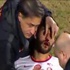 Galatasaraylı Veysel Sarı'nın burnu kırıldı
