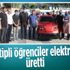 İmam Hatipli öğrenciler TEKNOFEST yarışları için elektrikli araba üretti! Adı "Dadaş"...