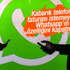Whatsapp'ın internet kotasını tüketen özelliği