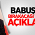 Aziz Babuşçu: Görevi Bırakıyorum Aziz Babuşçu: Görevi Bırakıyorum