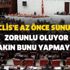 Milyonlarca kişiyi ilgilendiriyor! Meclis'e az önce sunuldu zorunlu oluyor ve sakın bunu yapmayın