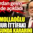 ﻿Temel Karamollaoğlu Cumhur İttifakı konusunda kararını verdi