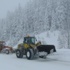 Ilgaz Dağı'nda 24 saat kar mücadelesi