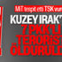TSK ve MİT'ten ortak operasyon: 7 terörist öldürüldü TSK ve MİT'ten ortak operasyon: 7 terörist öldürüldü