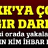 PKK'ya ağır darbe! Vatandaş ihbar etti...