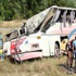 Kayseri'de otobüs devrildi!