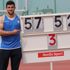 Enes Çankaya'dan Türkiye rekoru Enes Çankaya'dan Türkiye rekoru