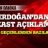 Erdoğan'dan suikast açıklaması