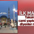 Taksim Camii'ne Ramazan mahyası asıldı