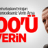 Erdoğan: Kime Verecekseniz Verin Ama 400'ü Verin