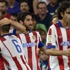 Atleticolu futbolculardan Papa'ya ziyaret