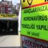 Oto yıkamacıdan Korona virüsü kampanyası
