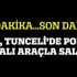 Tunceli'de polise bombalı araçla saldırı!