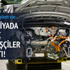Dev otomobil fabrikasında işçiler eylemde! Dev otomobil fabrikasında işçiler eylemde!