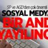 SP ve AGD'den çok önemli uyarı! Sosyal medyada bir anda yayıldı SP ve AGD'den çok önemli uyarı! Sosyal medyada bir anda yayıldı