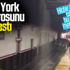 New York'ta metroyu su bastı New York'ta metroyu su bastı