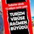 Bütün dünyayı etkileyen virüs salgını en çok hizmet ve turizm sektörünü vurdu! Türkiye aldığı tedbirlerle 15 milyon turiste ulaştı