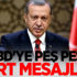 ABD'ye peş peşe sert mesajlar ABD'ye peş peşe sert mesajlar