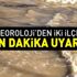 Son dakika: Meteoroloji'den Samsun'un Terme ve Ordu'nun Ünye ilçeleri için acil taşkın uyarısı