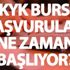 KYK burs başvuruları ne zaman başlıyor? (KYK burs başvurusu nasıl yapılır?) KYK başvuru belgeleri