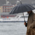 İstanbul'da gök gürültülü yağmur başladı