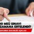 2020 MSÜ sınavı ne zaman? MSÜ sınavı ne zamana ertelendi? 2020 MSÜ sınavı ne zaman? MSÜ sınavı ne zamana ertelendi?