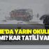 Edirne'da yarın okullar tatil mi? Kar tatili var mı?