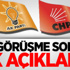 Son Görüşme Sonrası İlk Açıklama Son Görüşme Sonrası İlk Açıklama