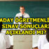 Asli Öğretmenliğe Geçiş Sınavı sonuçları açıklandı mı? Asli Öğretmenliğe Geçiş Sınavı sonuçları açıklandı mı?