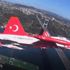 Türk Yıldızları'nın kokpitinden eşsiz İstanbul Boğazı manzaraları böyle görüntülendi