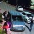 Akılalmaz kaza! ATV sürücüsü park halindeki araca çarpıp camından içeri girdi
